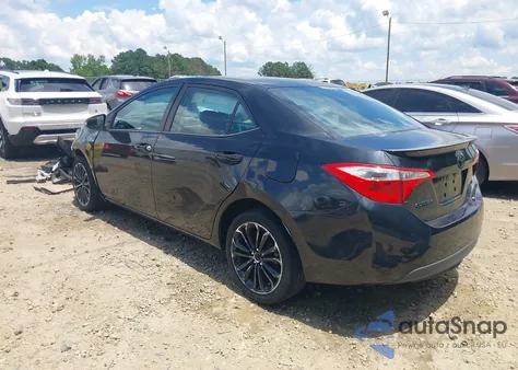 2014 Toyota Corolla S Plus из США, поврежденный, VIN 2T1BURHE2EC214745